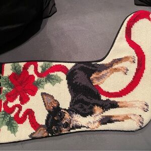 Embroidered Dog/ Chihuahua Christmas Stocking